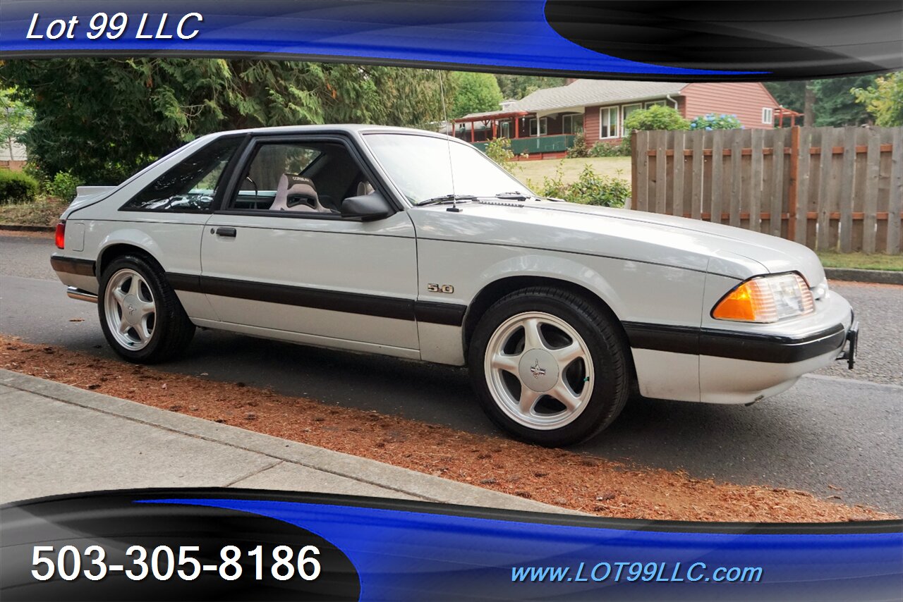 1987 Ford Mustang LX V8 5.0L 5 Speed Manual Moon Roof Race Seats   - Photo 7 - Milwaukie, OR 97267