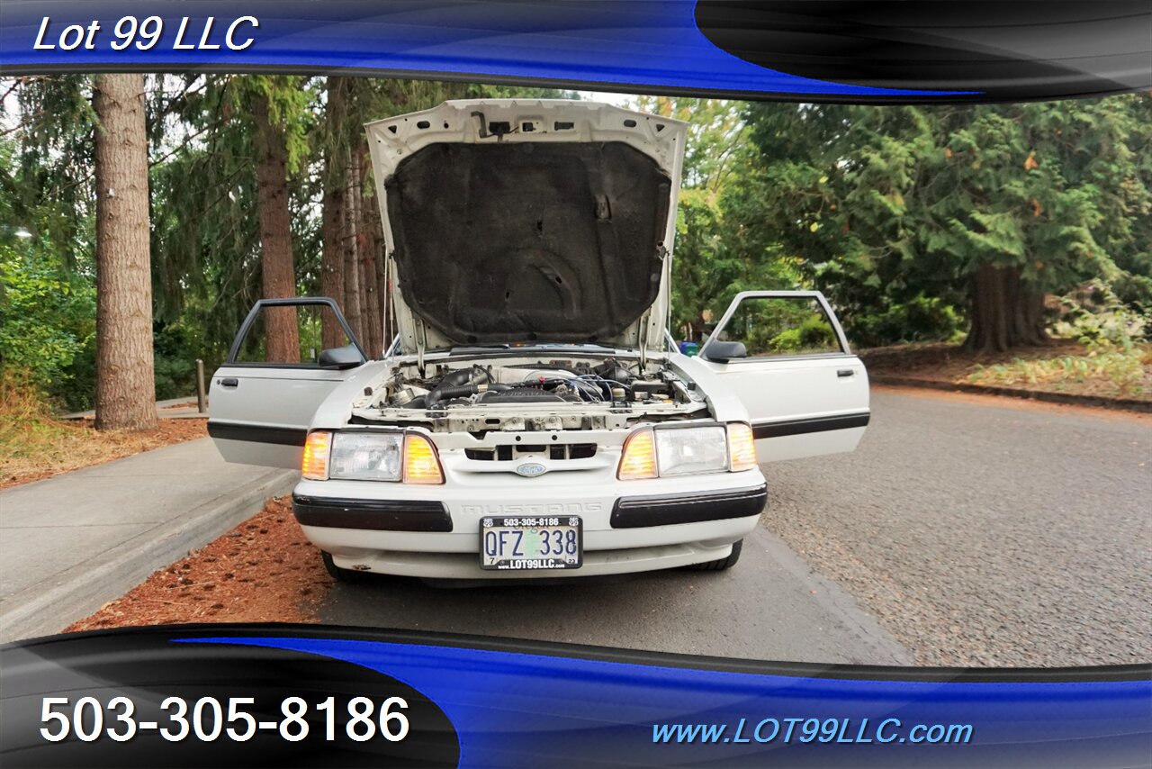 1987 Ford Mustang LX V8 5.0L 5 Speed Manual Moon Roof Race Seats   - Photo 26 - Milwaukie, OR 97267