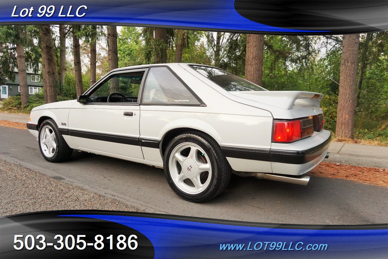 1987 Ford Mustang LX V8 5.0L 5 Speed Manual Moon Roof Race Seats   - Photo 11 - Milwaukie, OR 97267
