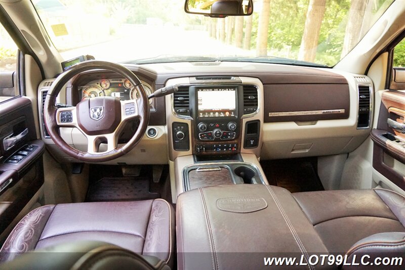 2016 RAM 3500 Laramie Longhorn DUALLY 4x4 6.7L CUMMINS New Tires  