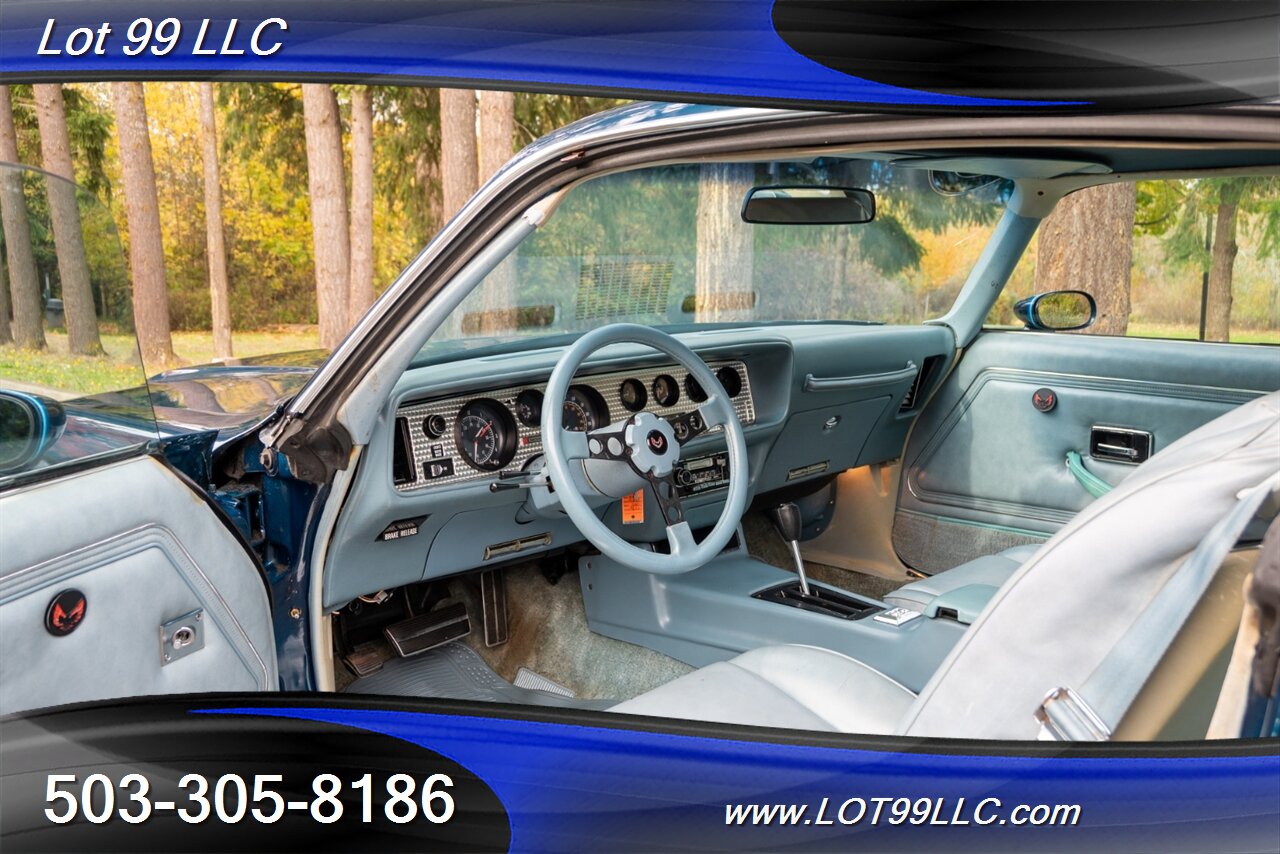 1979 Pontiac Firebird Formula 56k Miles 301 V8 Th350 Automatic Nocturne Blue AC Disc Brakes - Photo 29 - Milwaukie, OR 97267