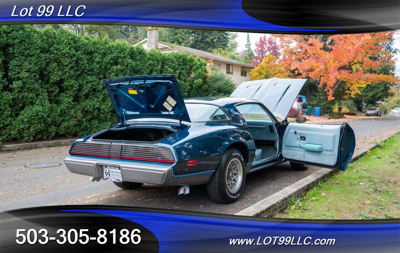 1979 Pontiac Firebird Formula 56k Miles 301 V8 Th350 Automatic Nocturne Blue AC Disc Brakes - Photo 47 - Milwaukie, OR 97267
