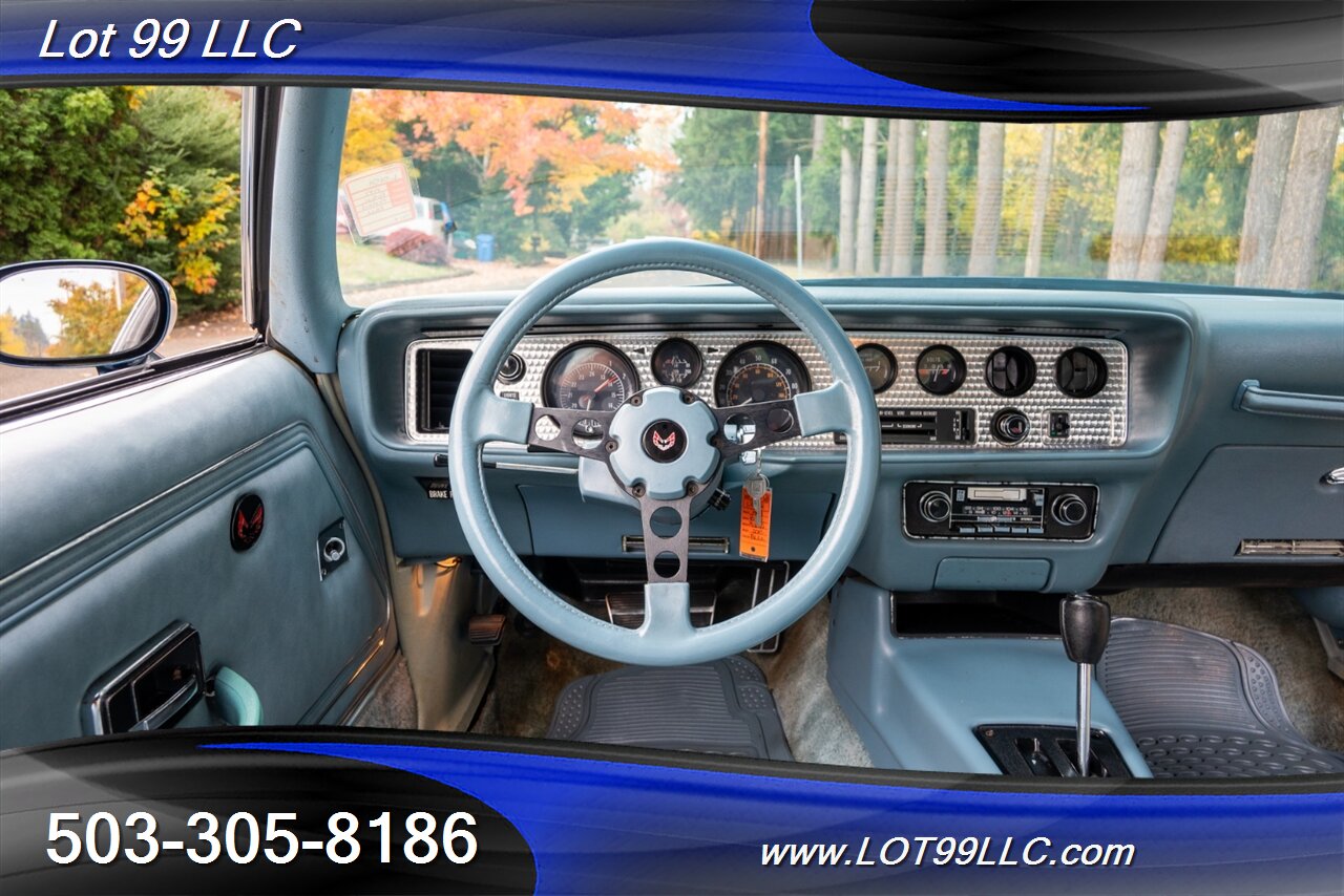 1979 Pontiac Firebird Formula 56k Miles 301 V8 Th350 Automatic Nocturne Blue AC Disc Brakes - Photo 11 - Milwaukie, OR 97267