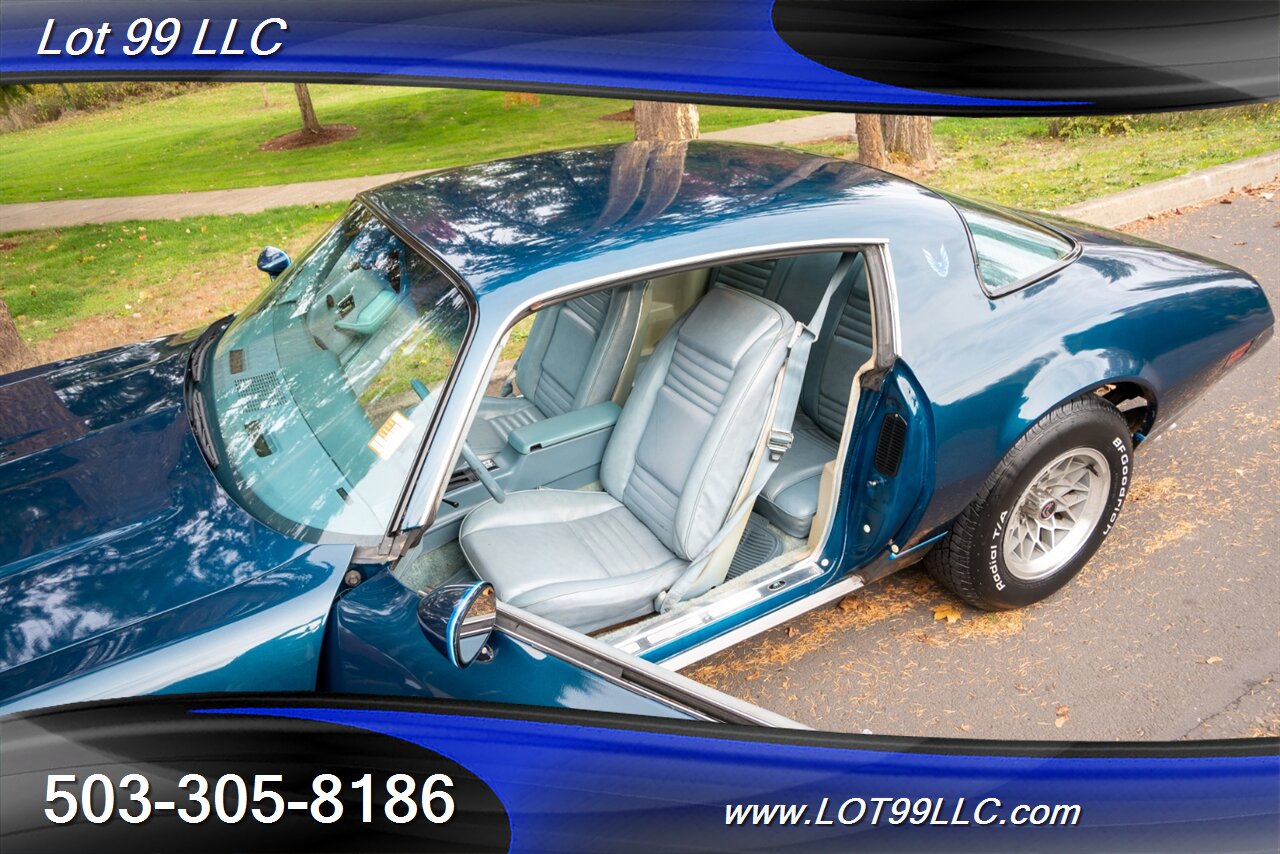 1979 Pontiac Firebird Formula 56k Miles 301 V8 Th350 Automatic Nocturne Blue AC Disc Brakes - Photo 27 - Milwaukie, OR 97267
