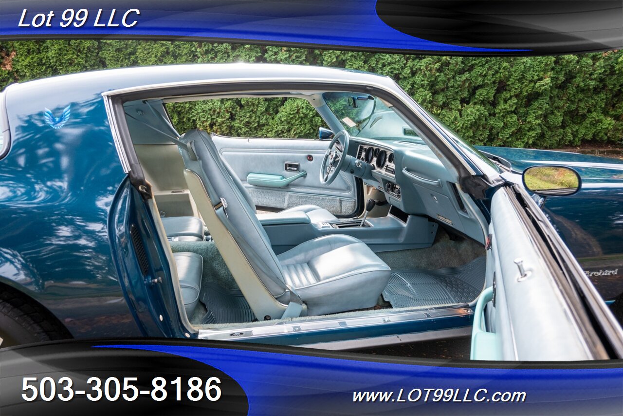1979 Pontiac Firebird Formula 56k Miles 301 V8 Th350 Automatic Nocturne Blue AC Disc Brakes - Photo 20 - Milwaukie, OR 97267