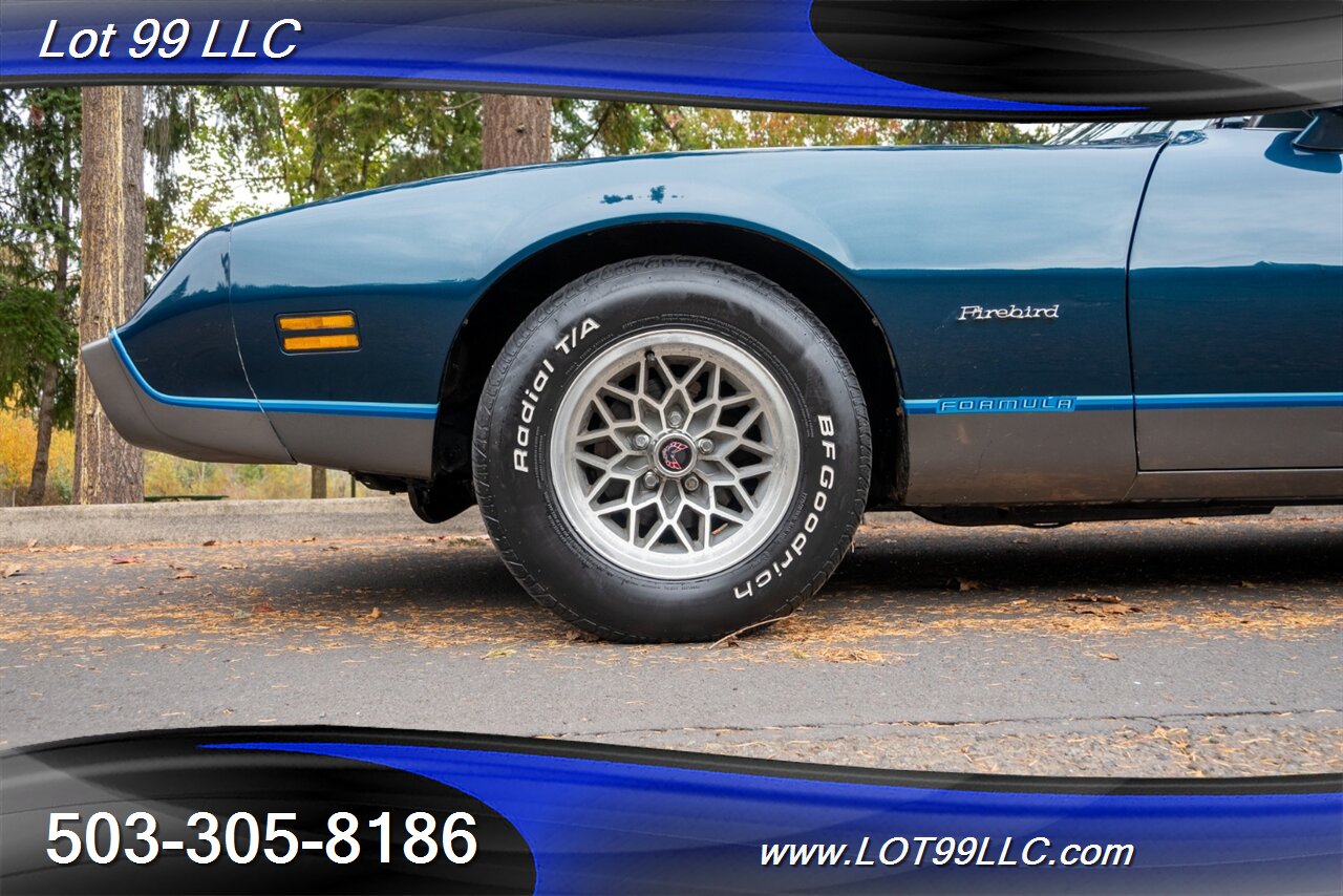 1979 Pontiac Firebird Formula 56k Miles 301 V8 Th350 Automatic Nocturne Blue AC Disc Brakes - Photo 23 - Milwaukie, OR 97267