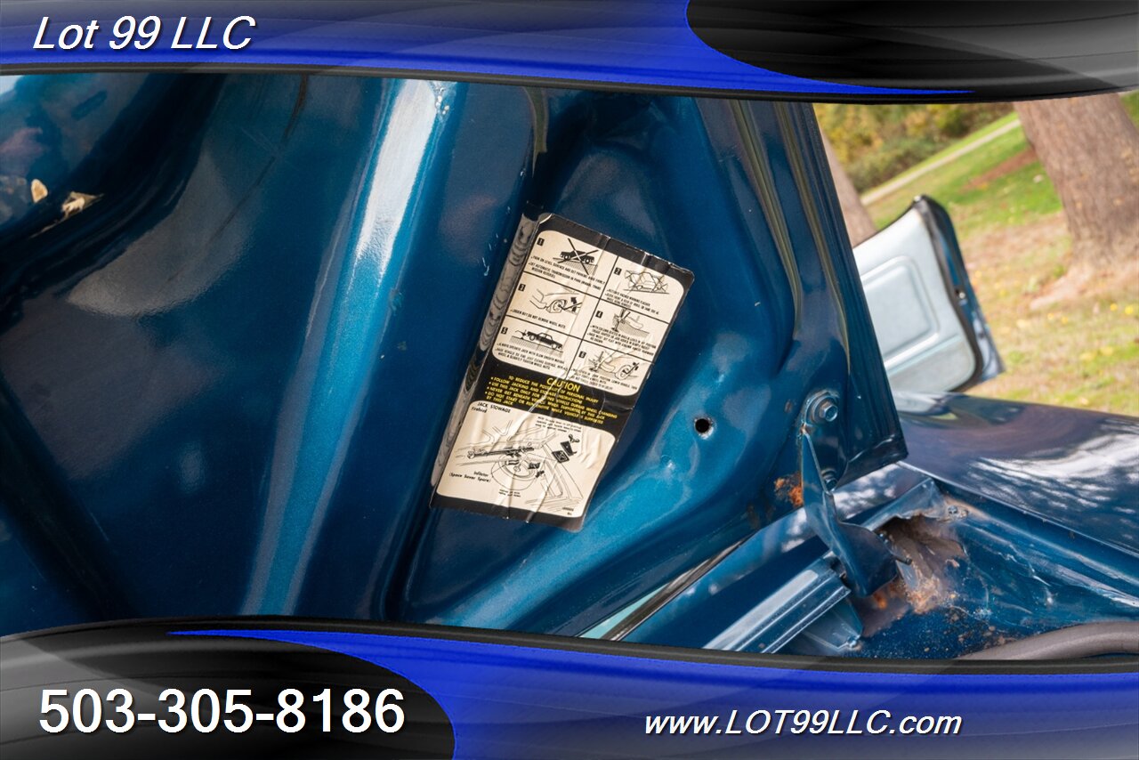 1979 Pontiac Firebird Formula 56k Miles 301 V8 Th350 Automatic Nocturne Blue AC Disc Brakes - Photo 50 - Milwaukie, OR 97267