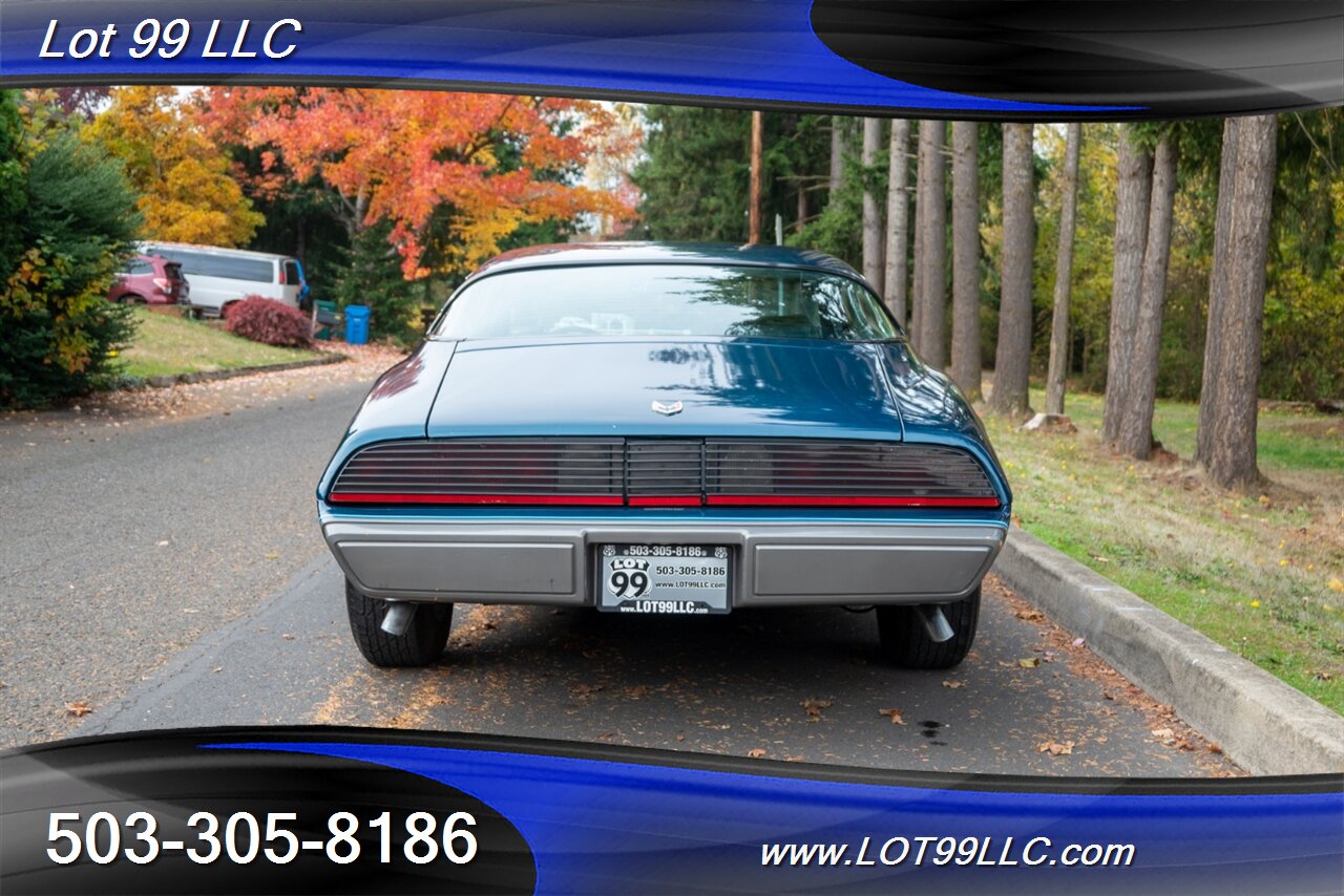 1979 Pontiac Firebird Formula 56k Miles 301 V8 Th350 Automatic Nocturne Blue AC Disc Brakes - Photo 7 - Milwaukie, OR 97267