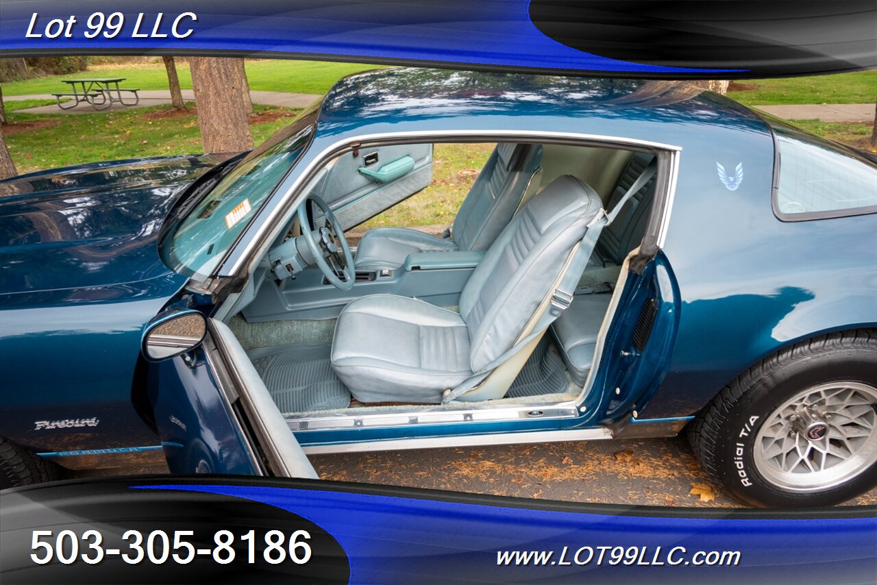 1979 Pontiac Firebird Formula 56k Miles 301 V8 Th350 Automatic Nocturne Blue AC Disc Brakes - Photo 13 - Milwaukie, OR 97267