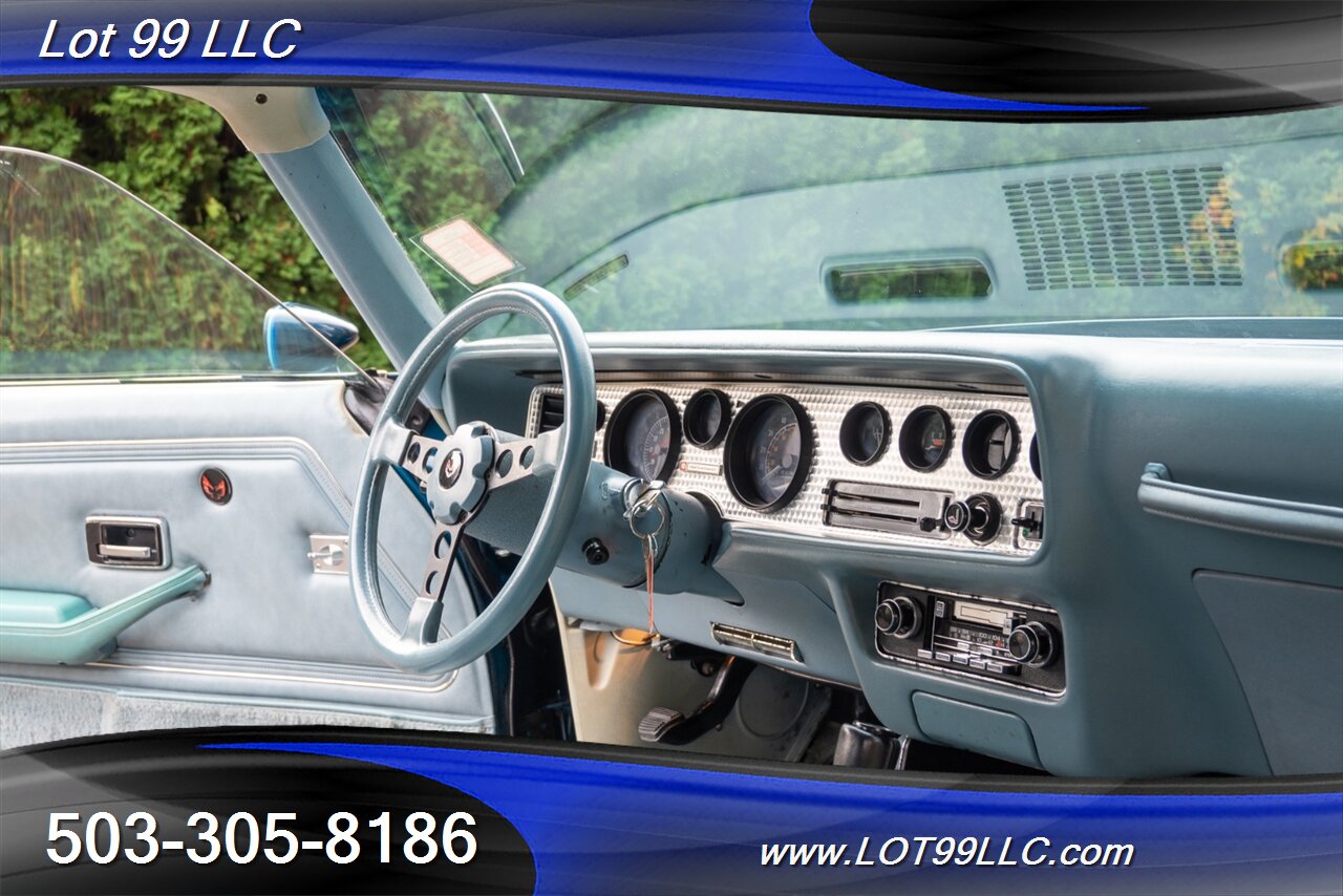 1979 Pontiac Firebird Formula 56k Miles 301 V8 Th350 Automatic Nocturne Blue AC Disc Brakes - Photo 32 - Milwaukie, OR 97267