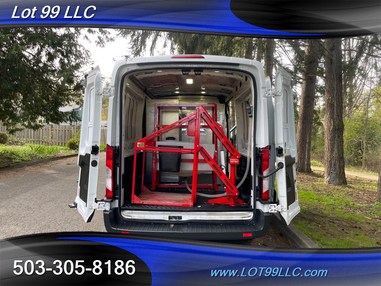 2017 Ford Transit 150 HIGH ROOF Cargo Van Rear Lift Fluid Transfer   - Photo 15 - Milwaukie, OR 97267