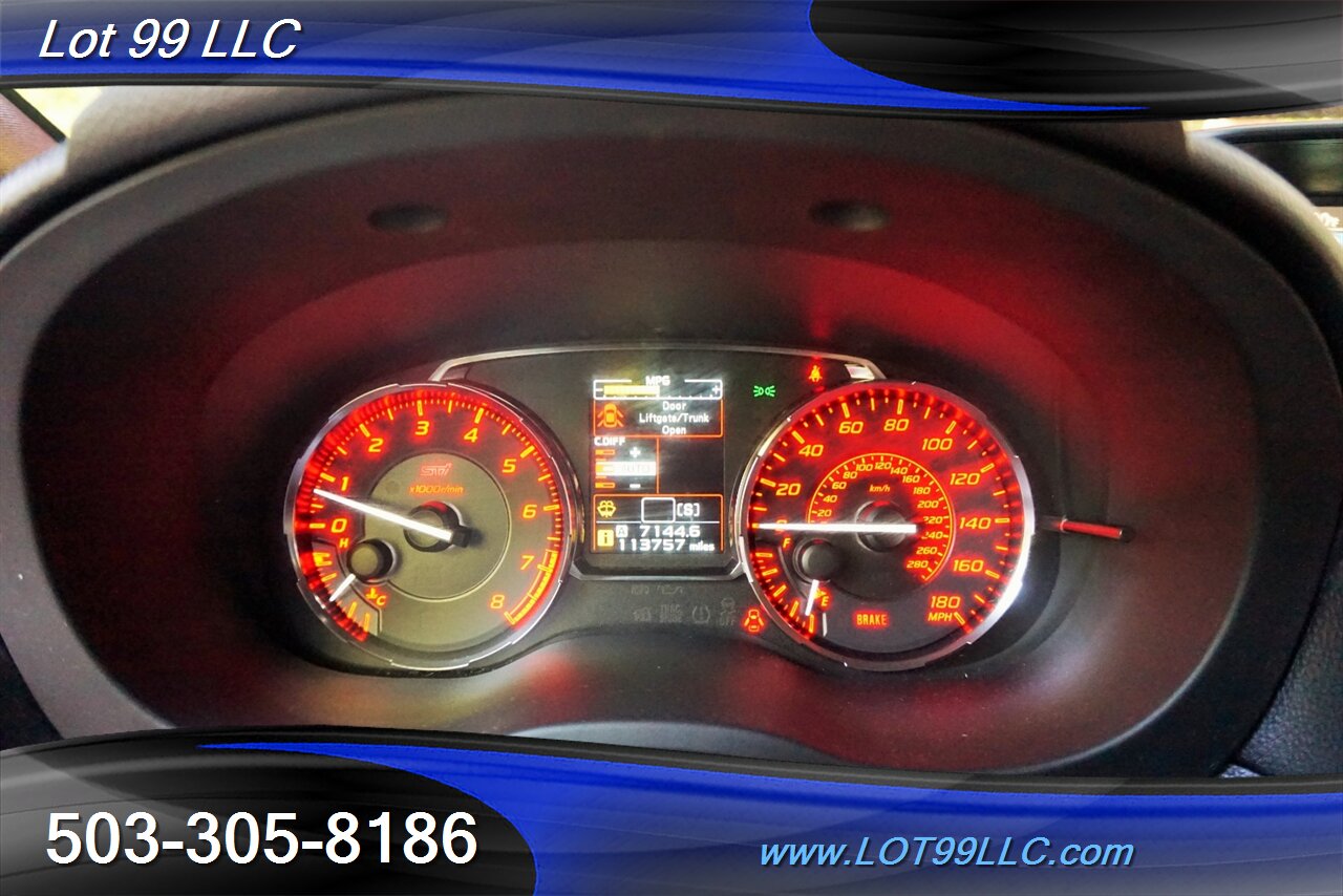2015 Subaru WRX STI Sedan Only 113K Recaro Seats Premium Wheels   - Photo 20 - Milwaukie, OR 97267