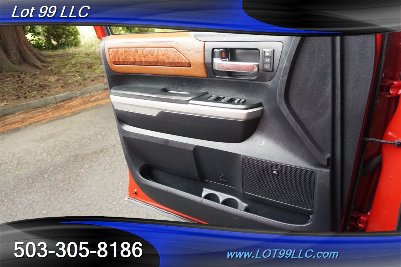 2015 Toyota Tundra 1794 Edition 4X4 V8 Auto Leather MOON GPS 20S   - Photo 25 - Milwaukie, OR 97267