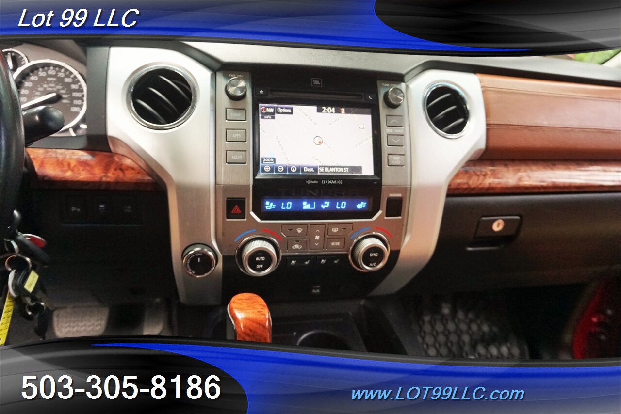 2015 Toyota Tundra 1794 Edition 4X4 V8 Auto Leather MOON GPS 20S   - Photo 21 - Milwaukie, OR 97267