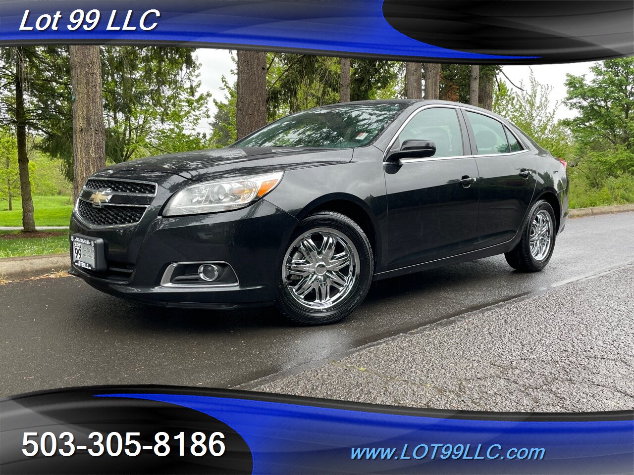 2013 Chevrolet Malibu Eco 1-Owner 58k Miles 37MPG Htd Leather Moon Roof   - Photo 2 - Milwaukie, OR 97267
