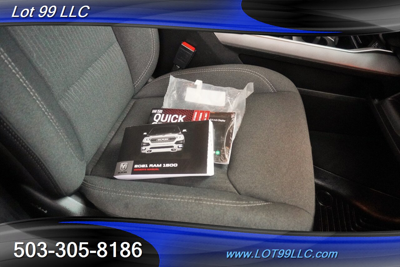 2021 RAM 1500 Big Horn 4X4 Crew Cab V8 5.7L HEMI LIFTED 20S   - Photo 33 - Milwaukie, OR 97267