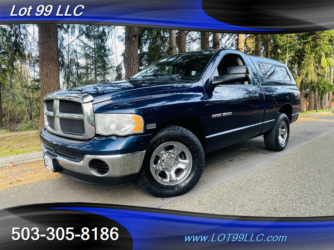 2004 Dodge Ram 1500 SLT ** 97k Miles ** 5.7L V8 ARE Canopy Tow Pack   - Photo 2 - Milwaukie, OR 97267