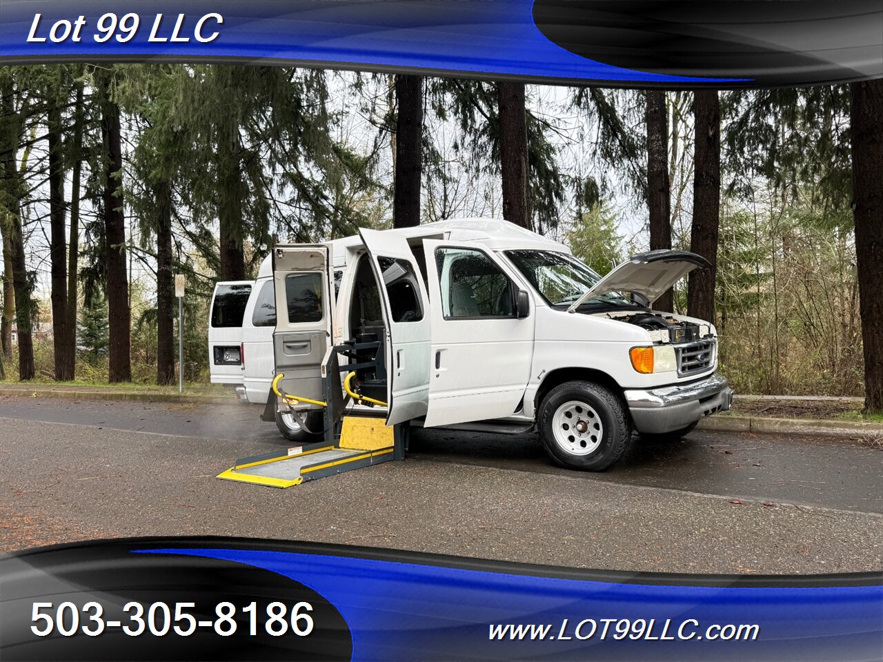 2005 Ford E-Series Van E-150 XLT V8 Ricon Power Side Wheelchair Lift Cruise Control - Photo 44 - Milwaukie, OR 97267
