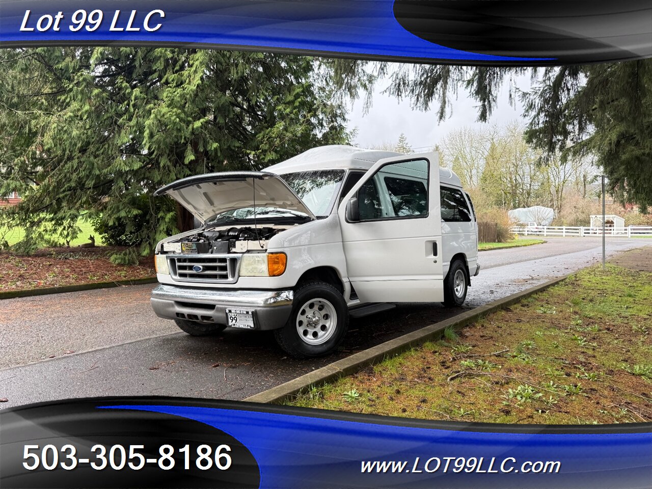 2005 Ford E-Series Van E-150 XLT V8 Ricon Power Side Wheelchair Lift Cruise Control - Photo 43 - Milwaukie, OR 97267