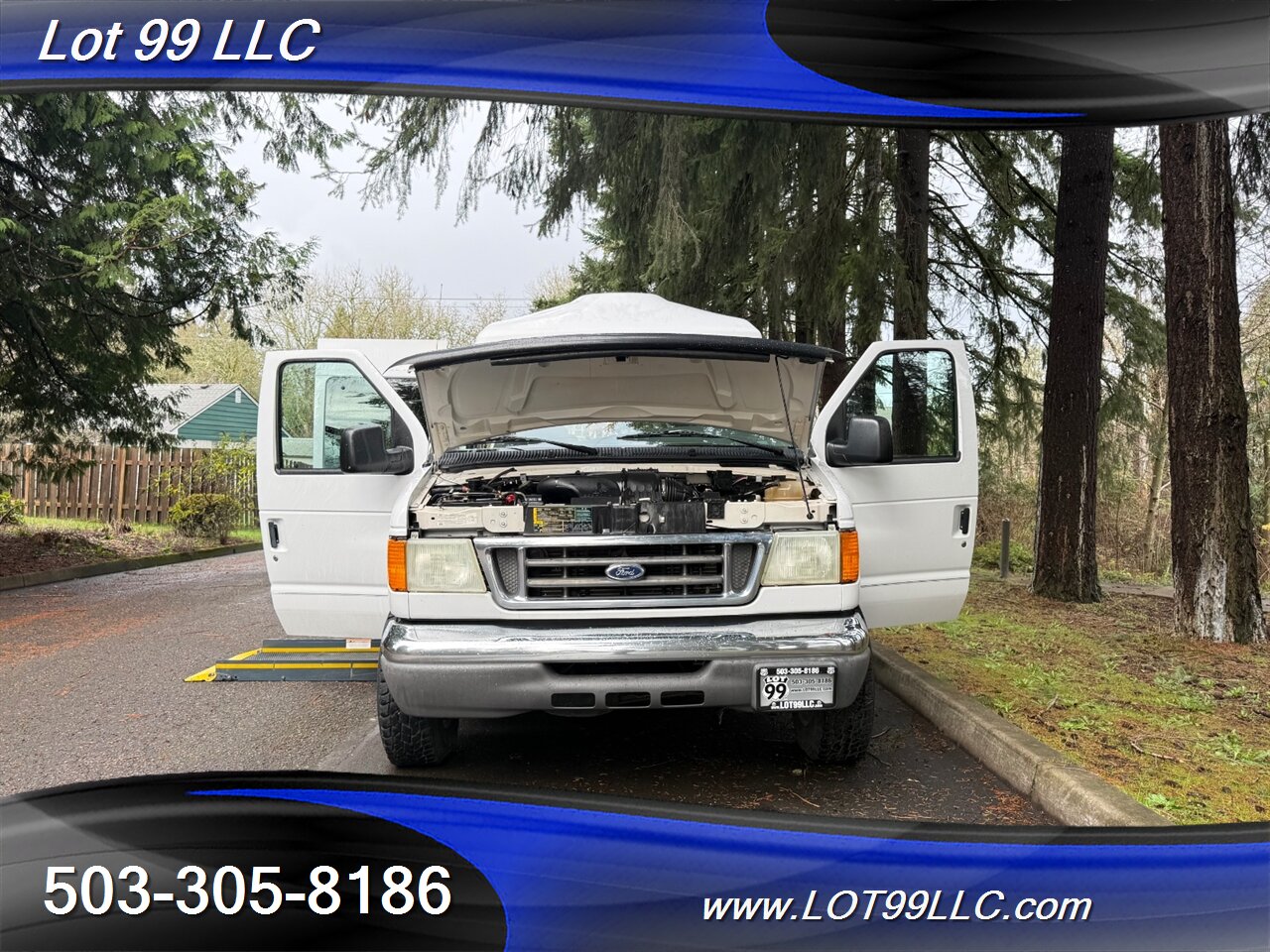 2005 Ford E-Series Van E-150 XLT V8 Ricon Power Side Wheelchair Lift Cruise Control - Photo 41 - Milwaukie, OR 97267
