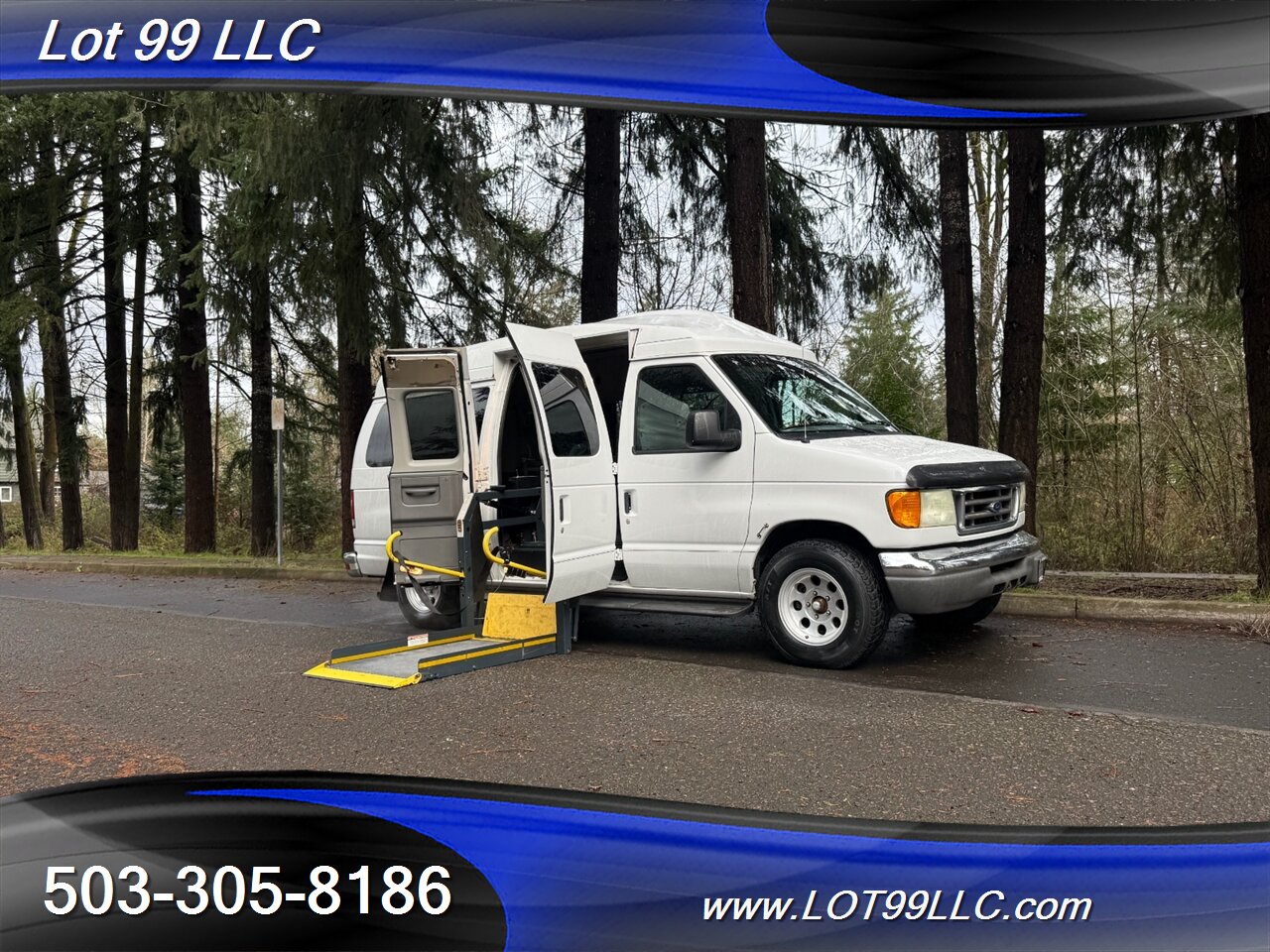 2005 Ford E-Series Van E-150 XLT V8 Ricon Power Side Wheelchair Lift Cruise Control - Photo 38 - Milwaukie, OR 97267