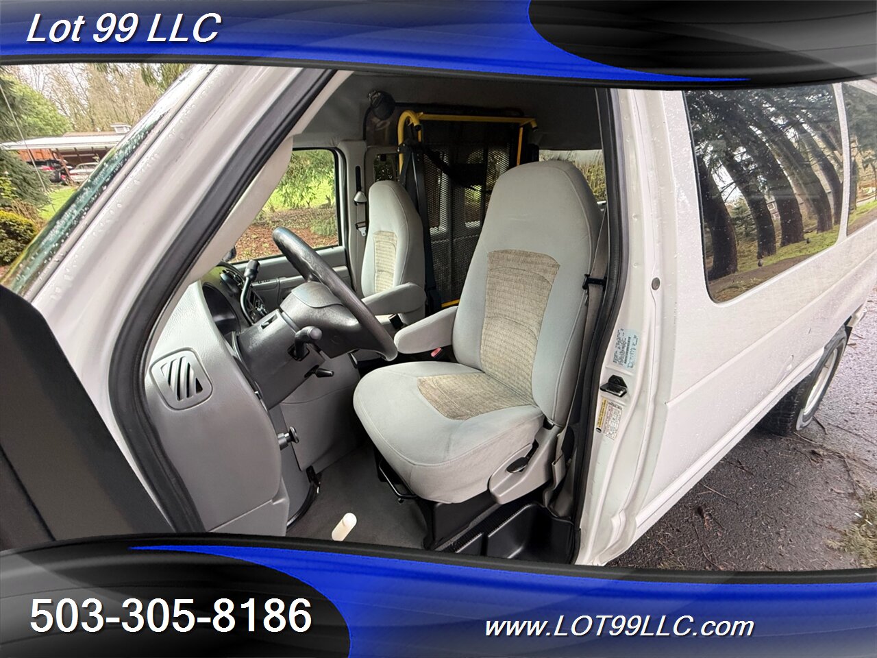 2005 Ford E-Series Van E-150 XLT V8 Ricon Power Side Wheelchair Lift Cruise Control - Photo 17 - Milwaukie, OR 97267