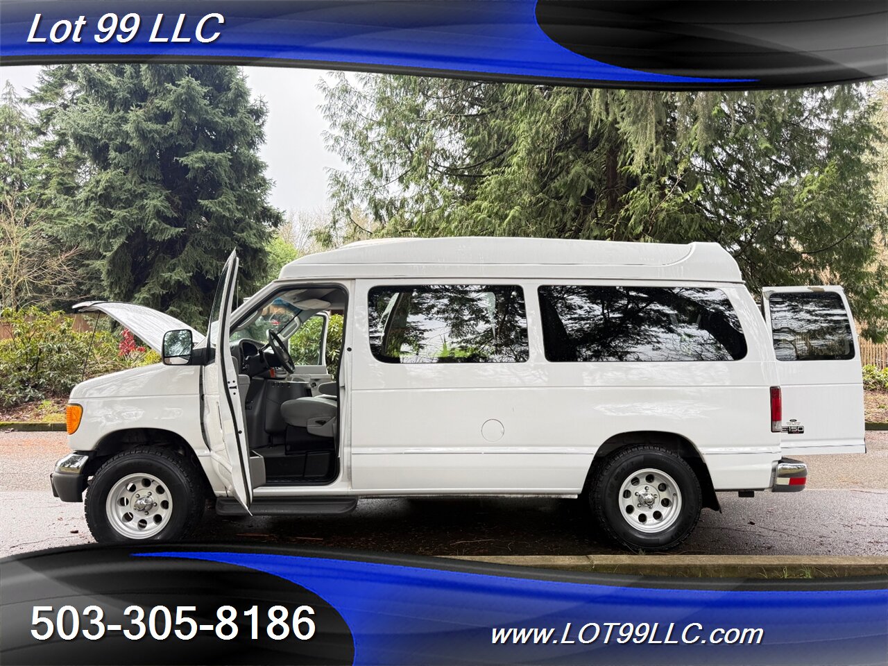 2005 Ford E-Series Van E-150 XLT V8 Ricon Power Side Wheelchair Lift Cruise Control - Photo 40 - Milwaukie, OR 97267