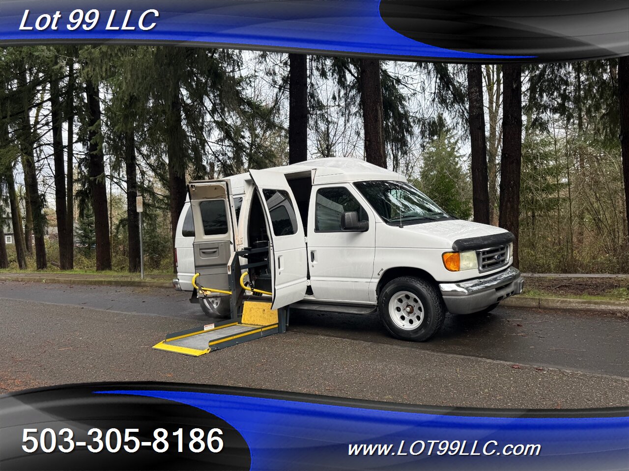 2005 Ford E-Series Van E-150 XLT V8 Ricon Power Side Wheelchair Lift Cruise Control - Photo 39 - Milwaukie, OR 97267