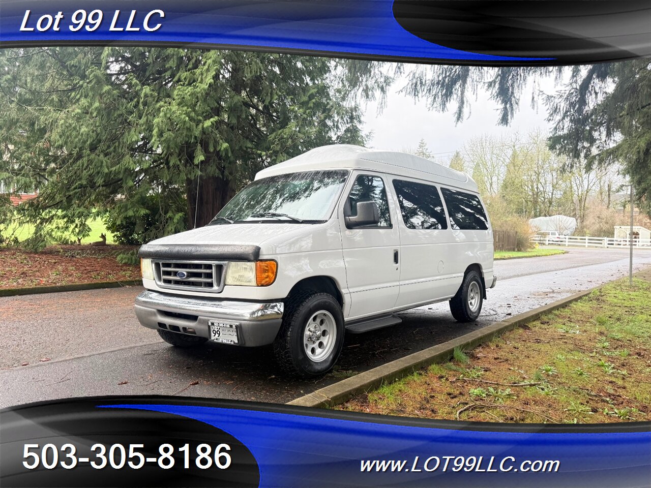 2005 Ford E-Series Van E-150 XLT V8 Ricon Power Side Wheelchair Lift Cruise Control - Photo 8 - Milwaukie, OR 97267