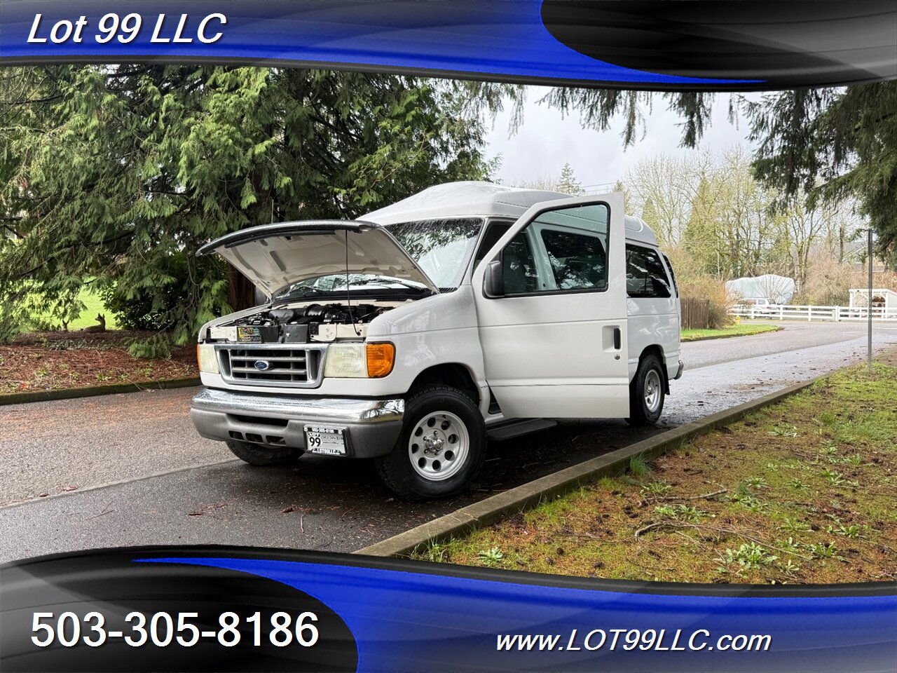 2005 Ford E-Series Van E-150 XLT V8 Ricon Power Side Wheelchair Lift Cruise Control - Photo 42 - Milwaukie, OR 97267