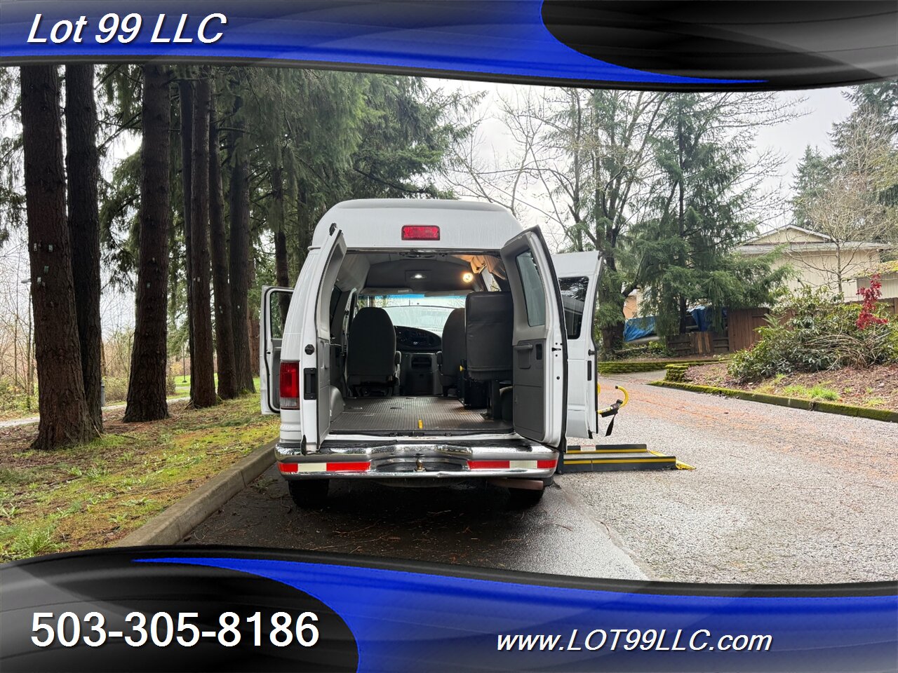 2005 Ford E-Series Van E-150 XLT V8 Ricon Power Side Wheelchair Lift Cruise Control - Photo 22 - Milwaukie, OR 97267