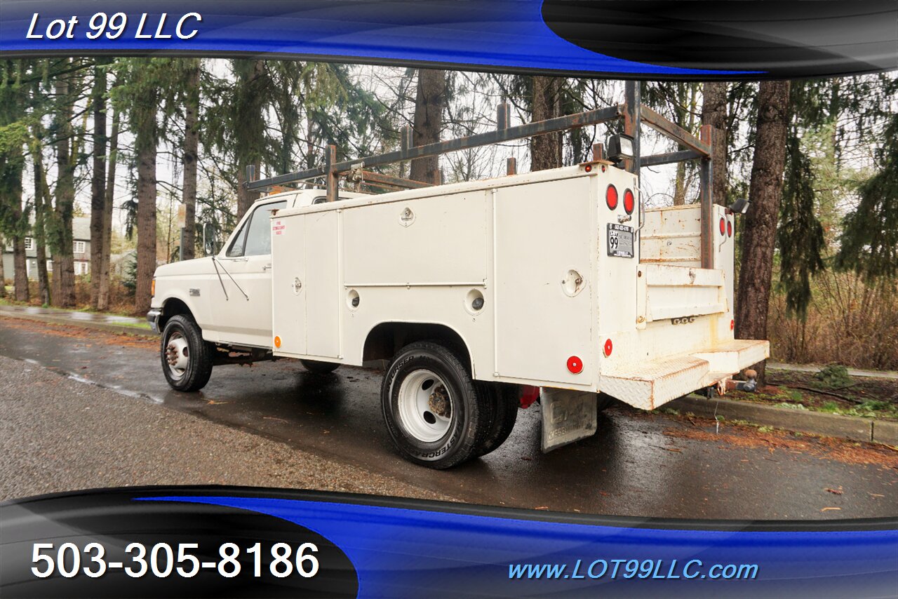 1989 Ford F-350 XL 92KDually Service Bed 7.3 DIESEL 5 Speed Manual   - Photo 9 - Milwaukie, OR 97267