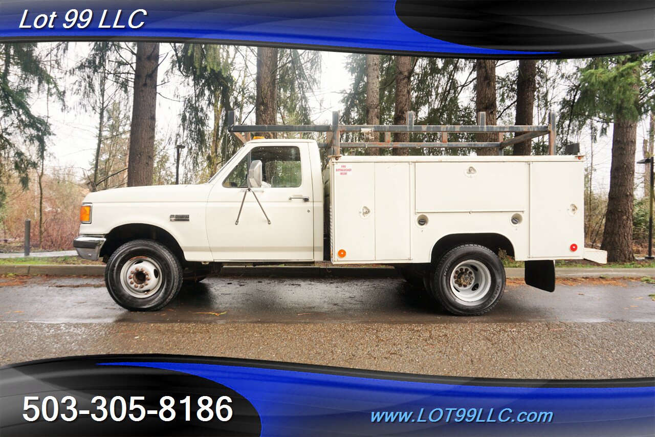 1989 Ford F-350 XL 92KDually Service Bed 7.3 DIESEL 5 Speed Manual   - Photo 1 - Milwaukie, OR 97267