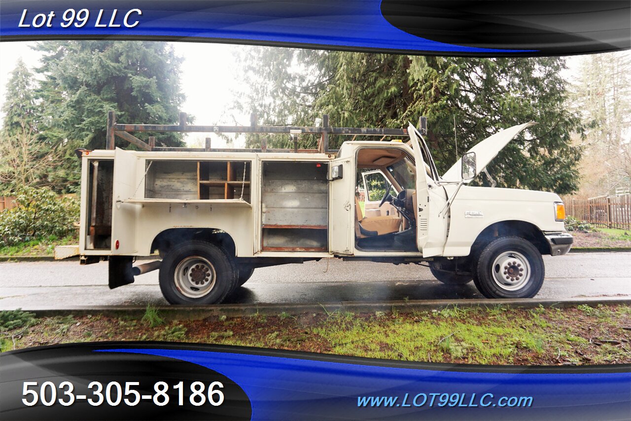 1989 Ford F-350 XL 92KDually Service Bed 7.3 DIESEL 5 Speed Manual   - Photo 17 - Milwaukie, OR 97267