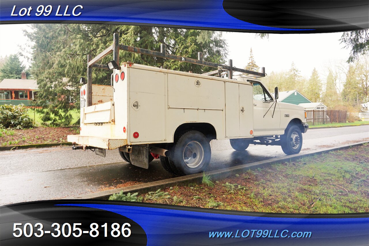 1989 Ford F-350 XL 92KDually Service Bed 7.3 DIESEL 5 Speed Manual   - Photo 7 - Milwaukie, OR 97267