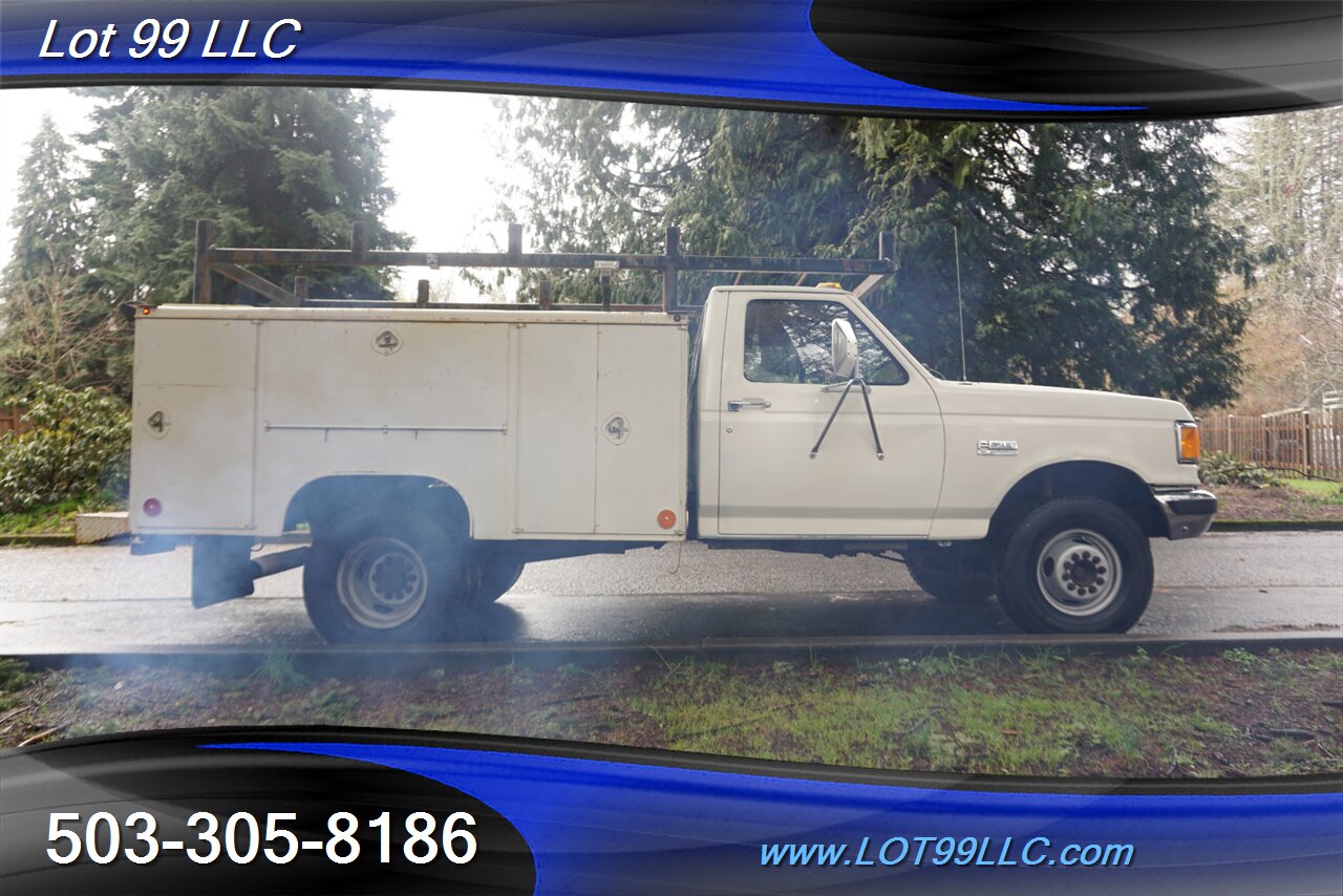 1989 Ford F-350 XL 92KDually Service Bed 7.3 DIESEL 5 Speed Manual   - Photo 6 - Milwaukie, OR 97267