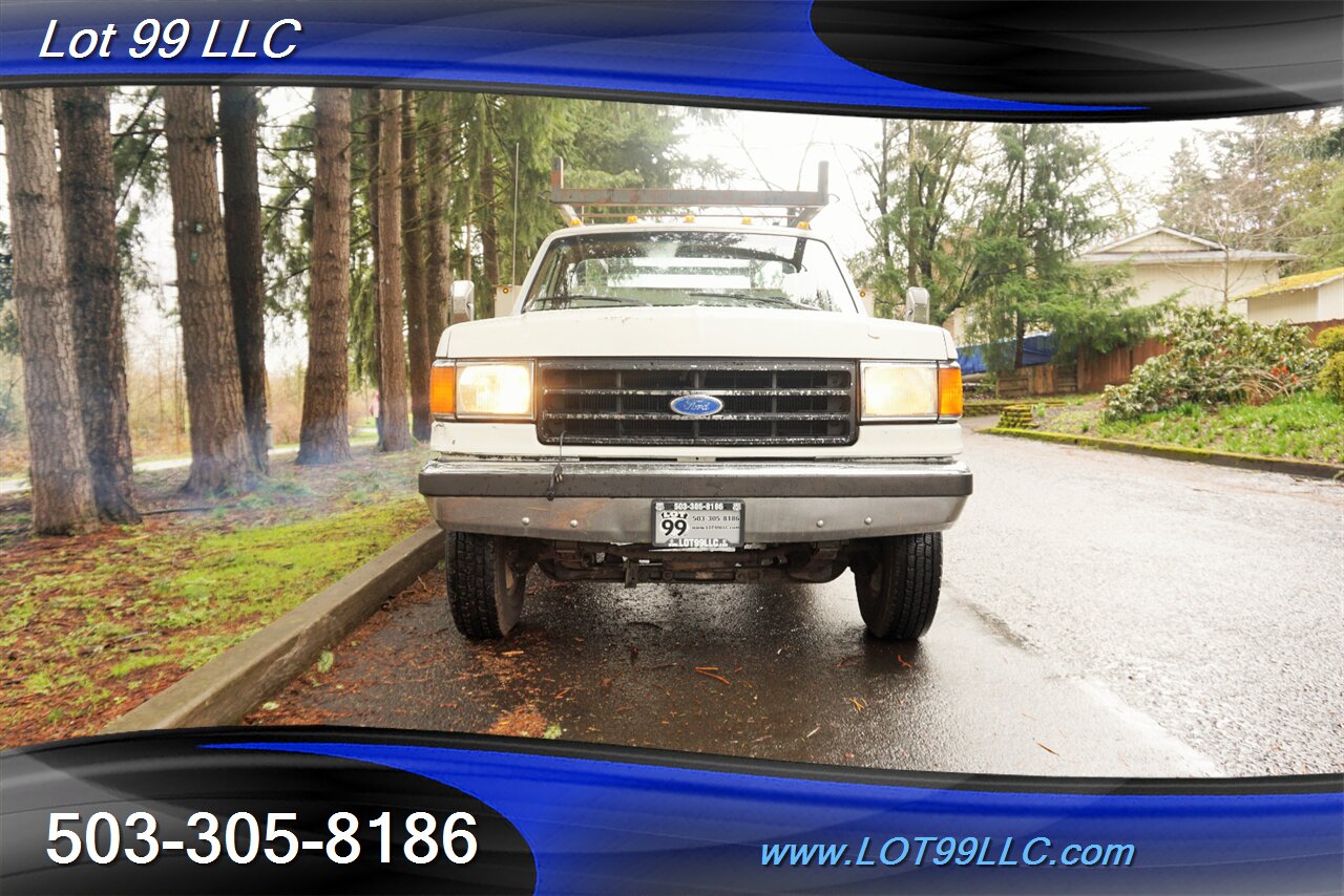 1989 Ford F-350 XL 92KDually Service Bed 7.3 DIESEL 5 Speed Manual   - Photo 4 - Milwaukie, OR 97267