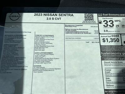 2023 Nissan Sentra S   - Photo 34 - Salt Lake City, UT 84115