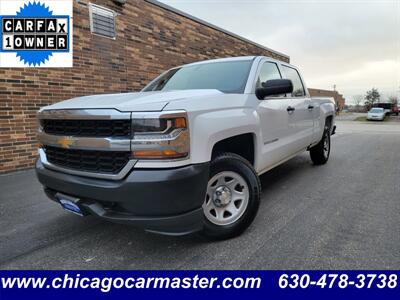 2017 Chevrolet Silverado 1500 Work Truck  4X4 -- Crew Cab 5.8ft Bed  Backup Camera - Bluetooth - NO Accident - Clean Title - All Serviced - Photo 1 - Wood Dale, IL 60191