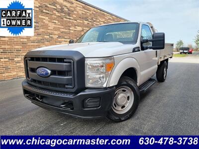 2014 Ford F-250 Super Duty XL -- Only 74K Miles -- 8ft Long Bed -  Aluminum Flat Bed - NO Accident - Clean Title - All Serviced - Photo 1 - Wood Dale, IL 60191