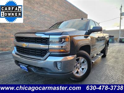 2017 Chevrolet Silverado 1500 LT 4X4 -- Extended Double Cab - Cab - 1 Owner -  Backup Camera - Bluetooth - NO  Accident - Clean Title - All Serviced - Photo 1 - Wood Dale, IL 60191