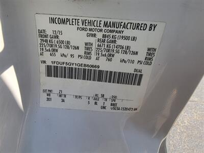 2016 Ford F-550 Super Duty Chassis XLT -- 16' BOX TRUCK -- 6.8L V10 GAS MOTOR - Automatic - Power Window - Power Lock - Bluetooth - Backup Camera - All Serviced - NO Accident - Clean Title - Photo 32 - Wood Dale, IL 60191