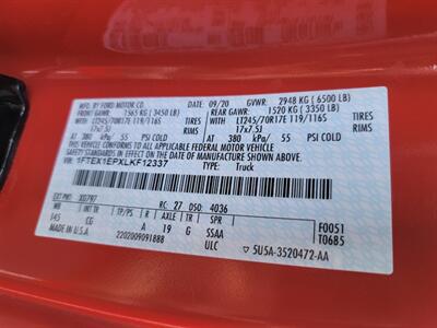 2020 Ford F-150 XL 4x4 Super Cab -- EcoBoost 2.7L Twin Turbo V6  - Backup Camera - Bluetooth - All Serviced - NO Accident - Clean Title - Photo 29 - Wood Dale, IL 60191