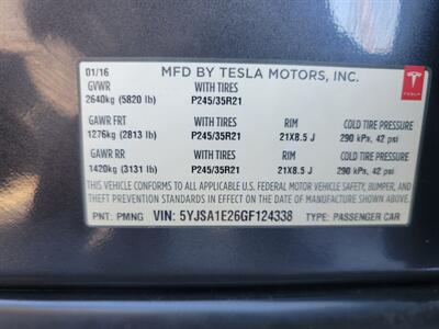 2016 Tesla Model S 90D AWD -- Save $$$ on Gas - Charge & Drive -  - Warranty - NO Accident - Clean Auto check Report & Title - $4,000 Tax Credit already taken off the List Price - Photo 43 - Wood Dale, IL 60191