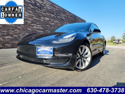 2018 Tesla Model 3 Long Range  - Full Self Driving Capability -  Auto Pilot - 290 Miles on Full Charge - 1 Owner - Save $$$ on Gas - Charge & Drive - NO Accident - Clean Auto check Report & Title - FACTORY WARRANTY - Photo 1 - Wood Dale, IL 60191