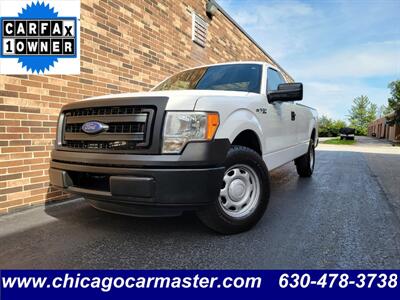 2013 Ford F-150 XL LB - 3.7L Flex Fuel V6 302hp - 8ft Bed -  Bluetooth - NO Accident - Clean Title - All Serviced - Photo 1 - Wood Dale, IL 60191