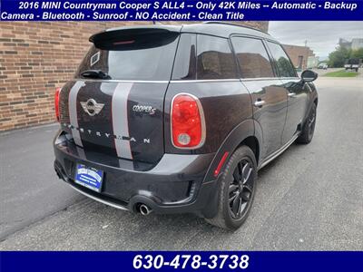 2016 MINI Countryman Cooper S ALL4 -- Only 42K Miles -- AUTOMATIC-  Backup Camera - Sunroof - NO Accident - Clean Title - Photo 2 - Wood Dale, IL 60191