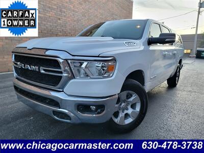 2022 RAM 1500 Big Horn Crew Cab 4WD -- All Serviced -  EcoDiesel 3.0L Biodiesel Turbo V6 260hp - NO Accident - Clean Title Truck