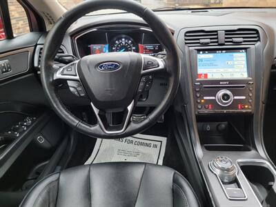 2018 Ford Fusion Hybrid Titanium - Leather Heated Seat - Backup Camera  - Bluetooth - NO Accident - Clean Title - All Serviced.... - Photo 12 - Wood Dale, IL 60191