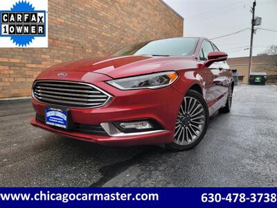 2018 Ford Fusion Hybrid Titanium - Leather Heated Seat - Backup Camera  - Bluetooth - NO Accident - Clean Title - All Serviced.... - Photo 1 - Wood Dale, IL 60191